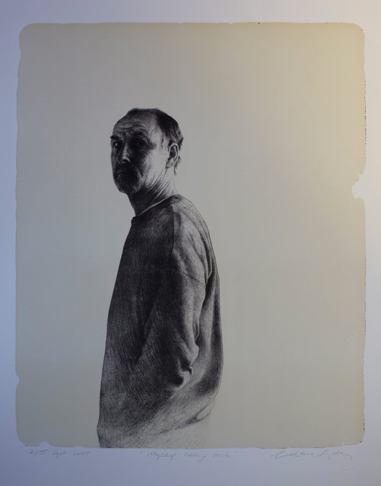 Myself Looking Back. Lithograph. 485 x 600 mm. 2005. Edition of 55 ...
